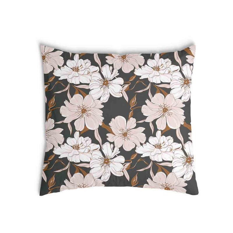 Almohada de salud con flores de áster rosa