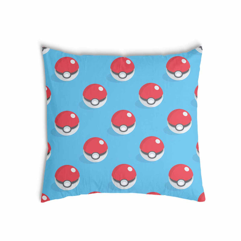 Light blue health pillow with Pokemon