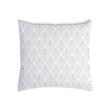Almohada de salud blanca con formas 3D