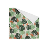 Health pillow, light green Monstera
