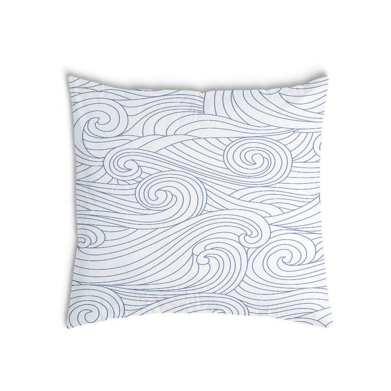 Cuscino sanitario onde blu