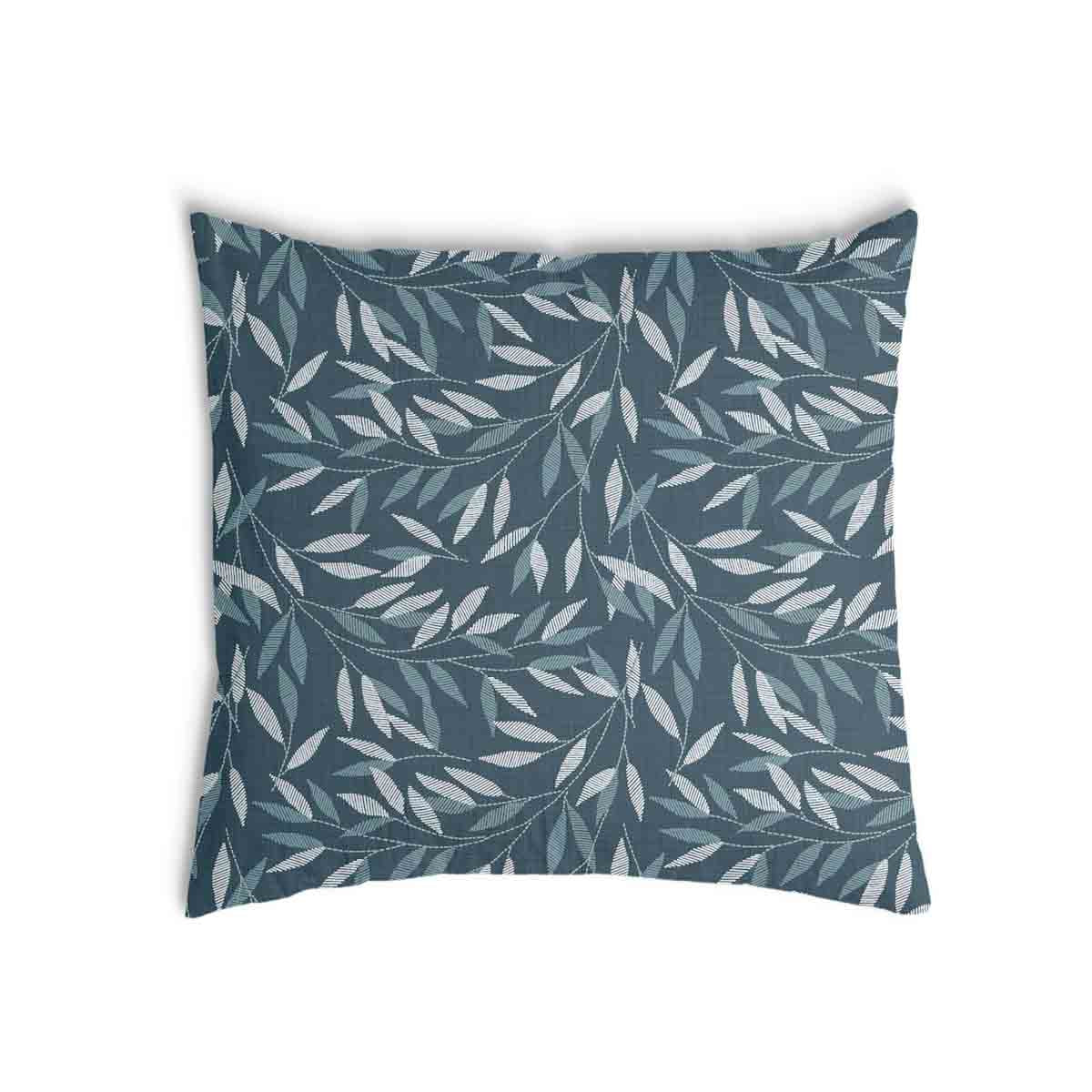 Health pillow with blue branches
