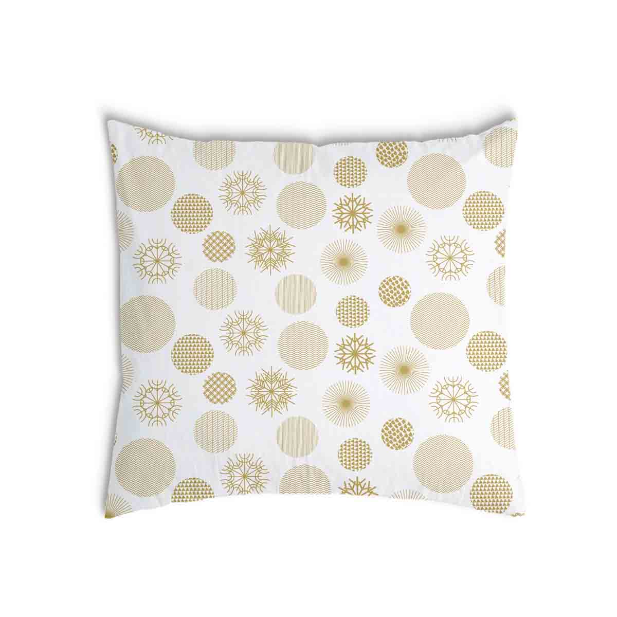 Gezondheidskussen gouden kerstversiering