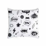Health pillow white superheroes