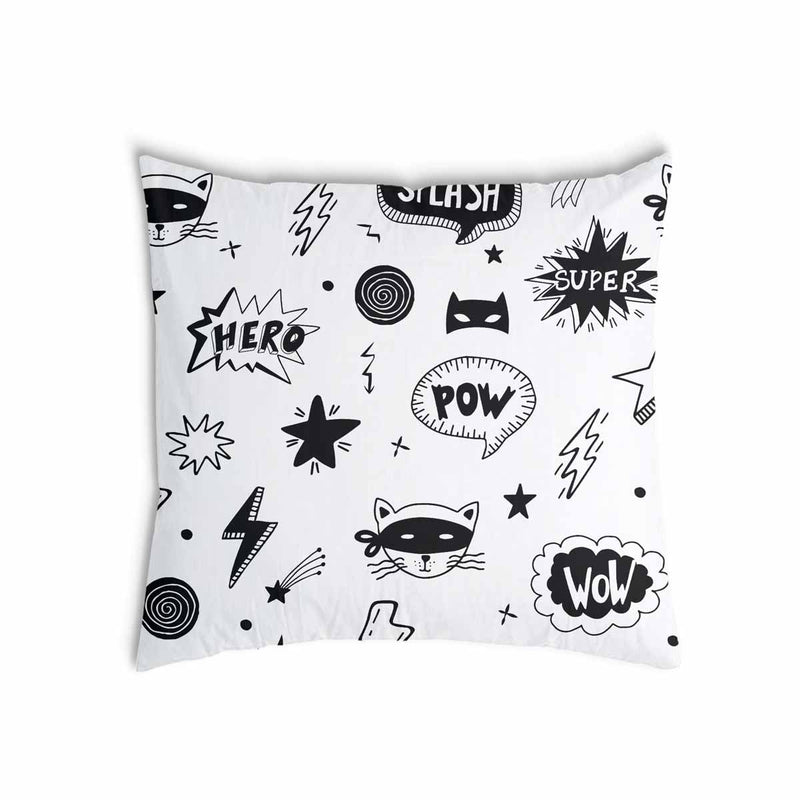 Health pillow white superheroes
