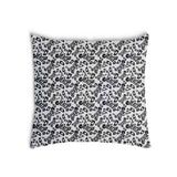 Health pillow with the inscription "Joker" in black.