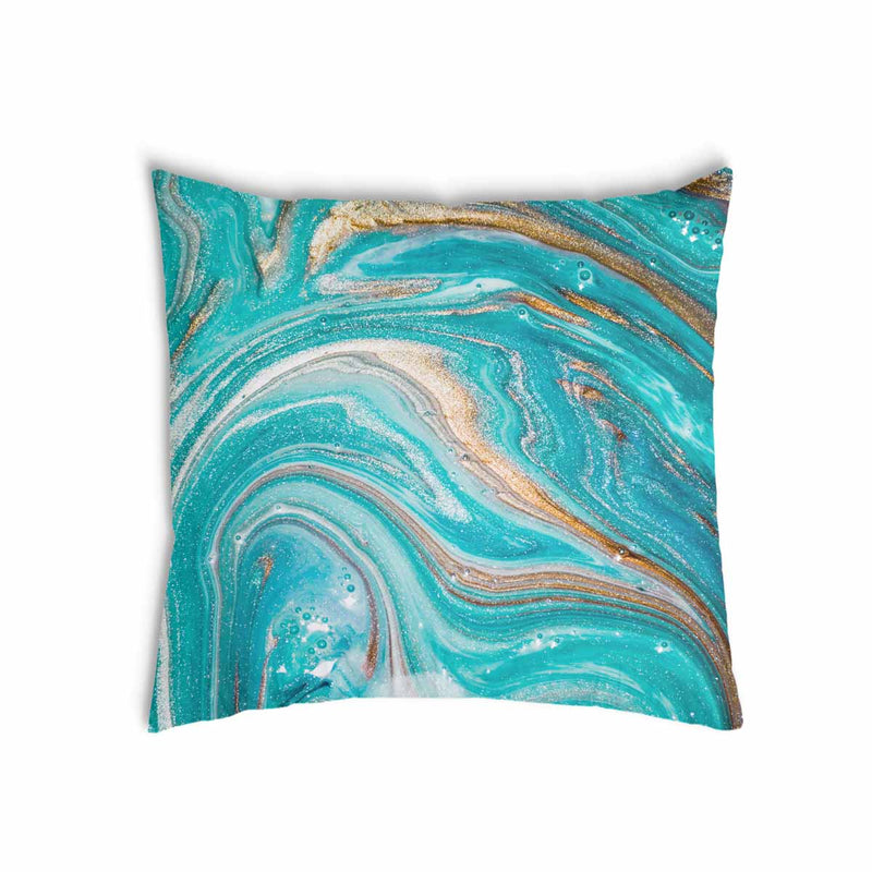 Health pillow marble turquoise