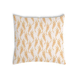 Health pillow white with yellow wheat