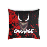 Health pillow, black, joker face