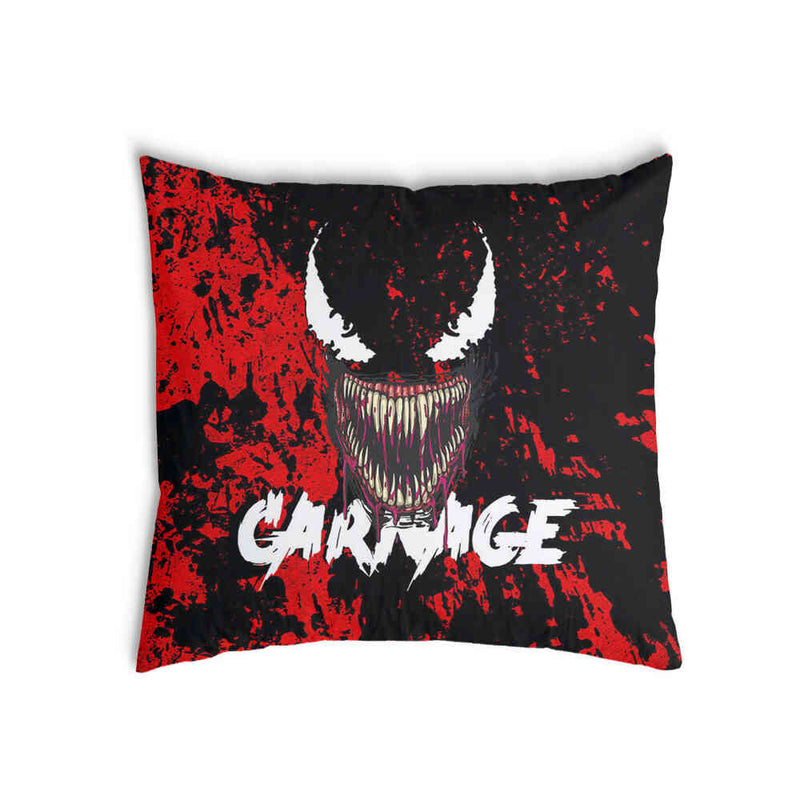 Health pillow, black, joker face