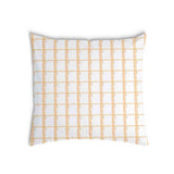Cuscino salute giallo a quadri