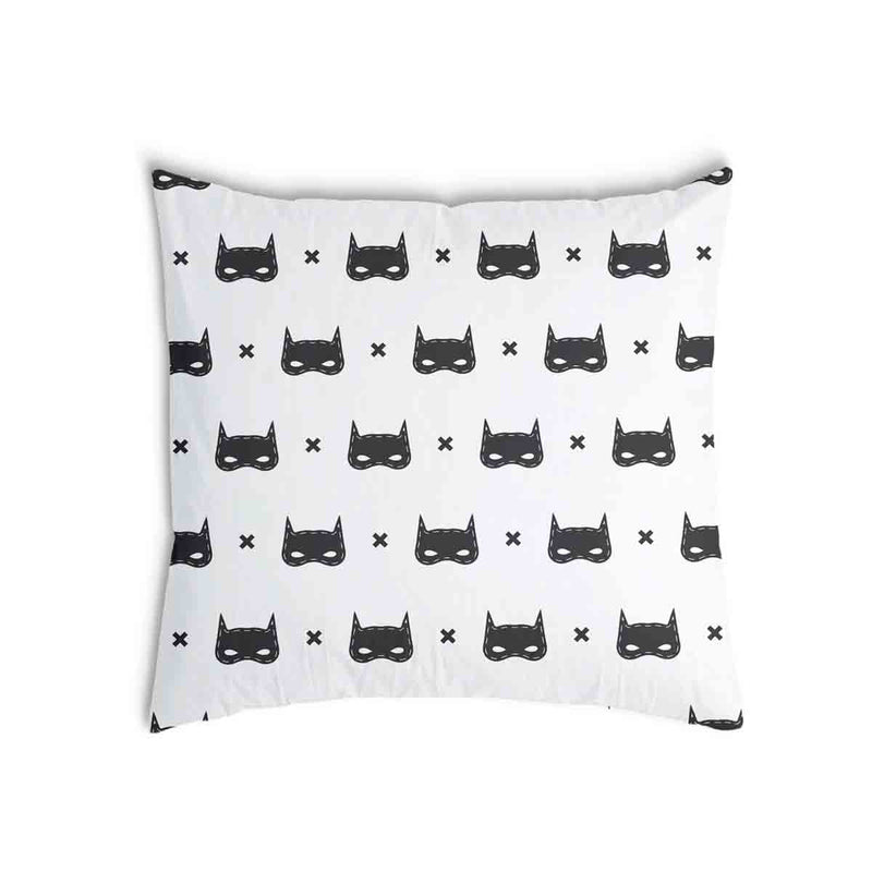Cuscino sanitario bianco con maschera per gatti