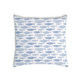 Cuscino sanitario pesci blu