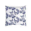 Health Pillow Flowers Skull
