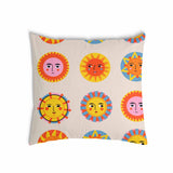 Health pillow beige with suns
