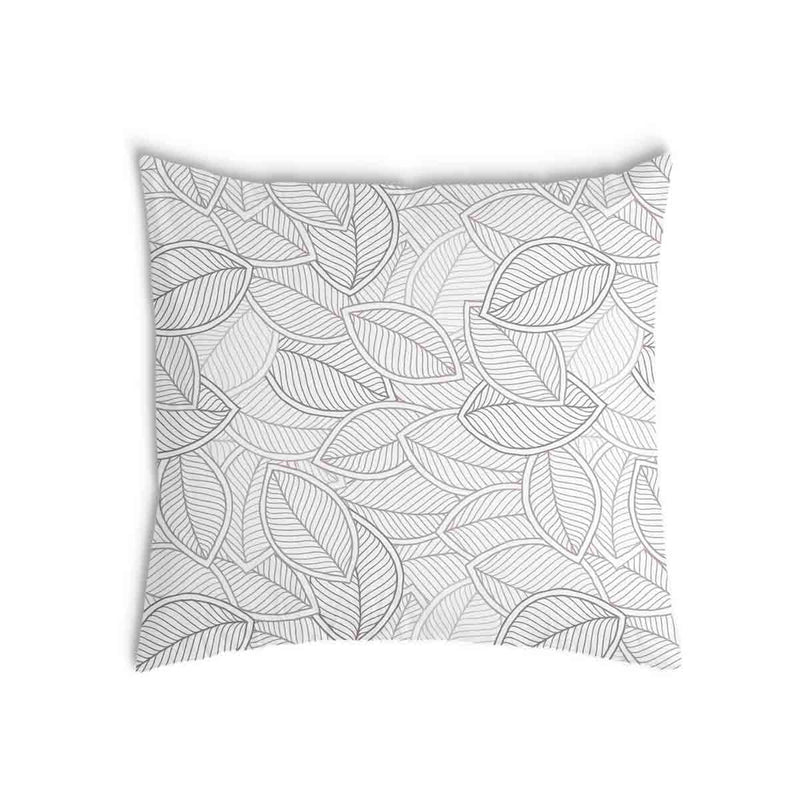Almohada de salud con hojas de palma grises