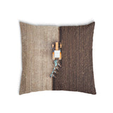 Health pillow, brown, arable land.
