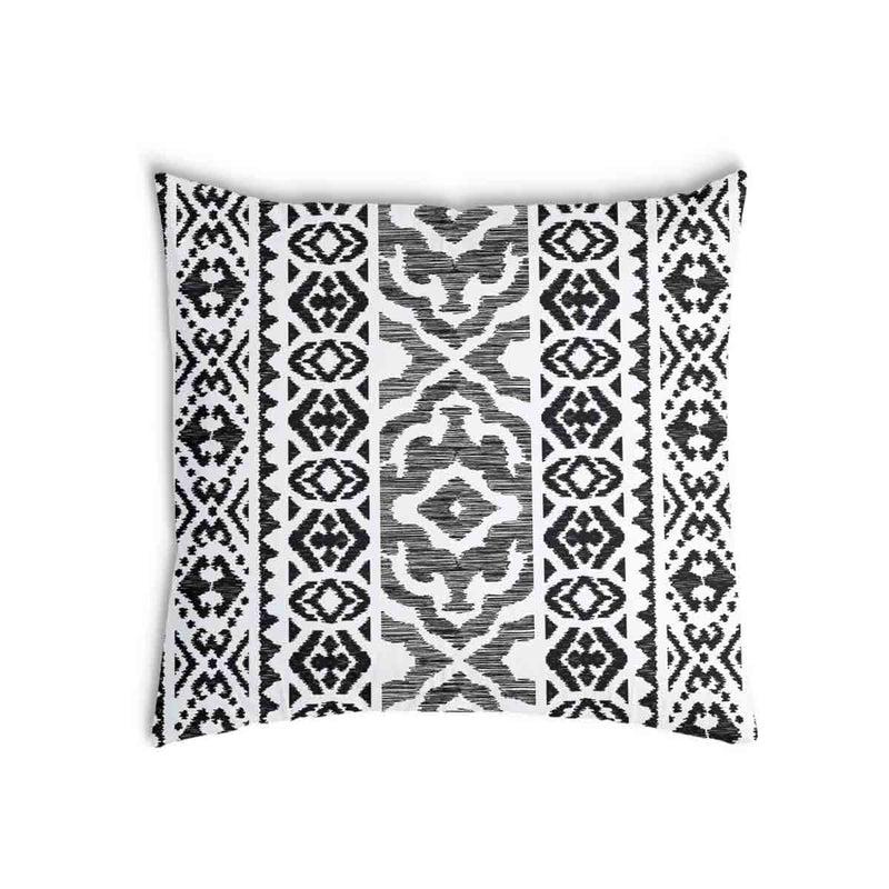Health pillows with black shapes