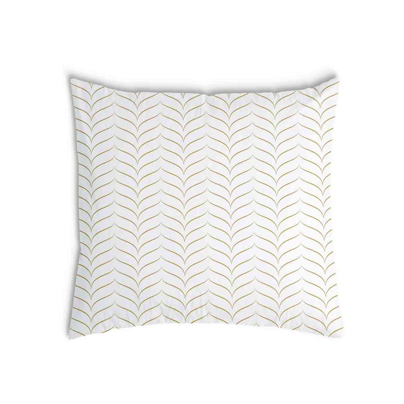 Health pillow with golden V-shape