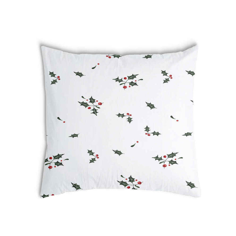 Cuscino sanitario bianco rametti di vischio