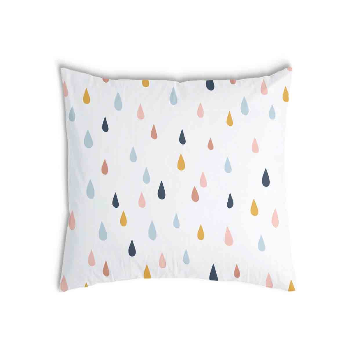 Health pillow with colorful drops
