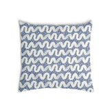 Cuscino sanitario onde bianche blu