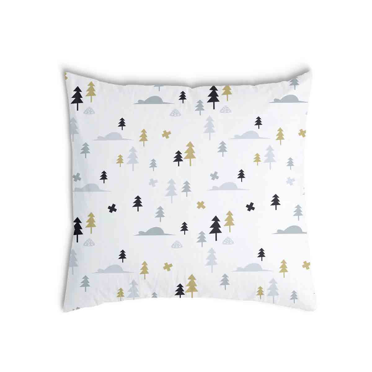 Health Pillow Gray Forest
