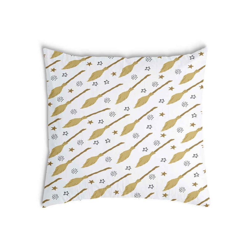Cuscino sanitario bianco con scopa di Harry