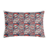 Health pillow red with cartoon