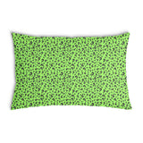 Health pillow light green with question mark