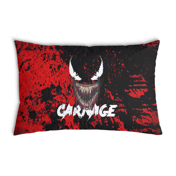 Health pillow, black, joker face