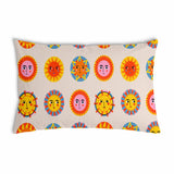 Health pillow beige with suns