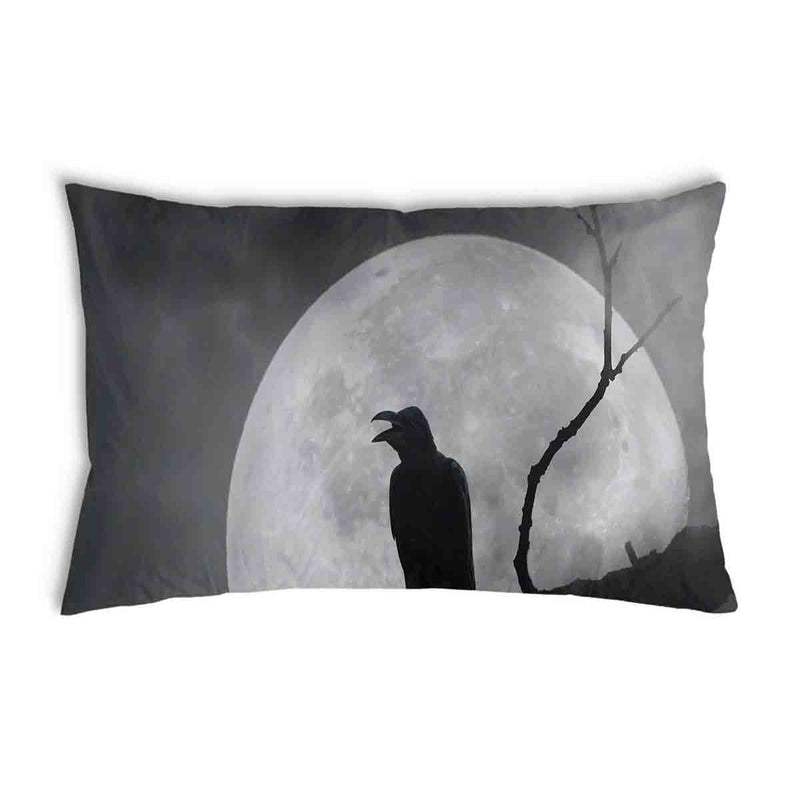 Health pillow "Raven in the Moonlight"