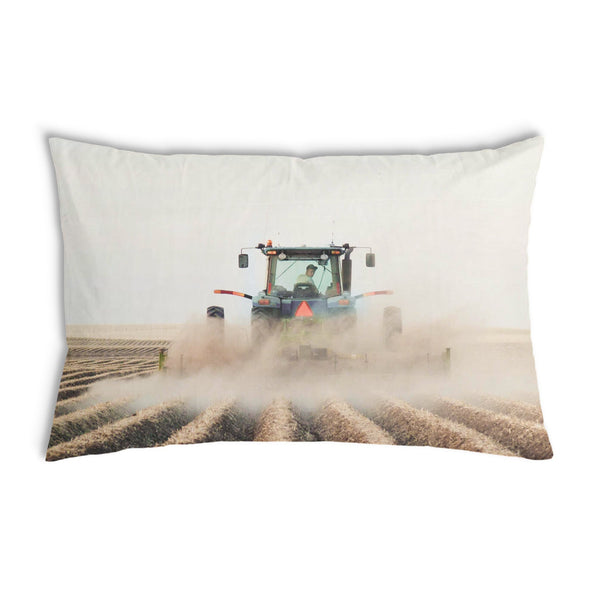 Health pillow tractor in action