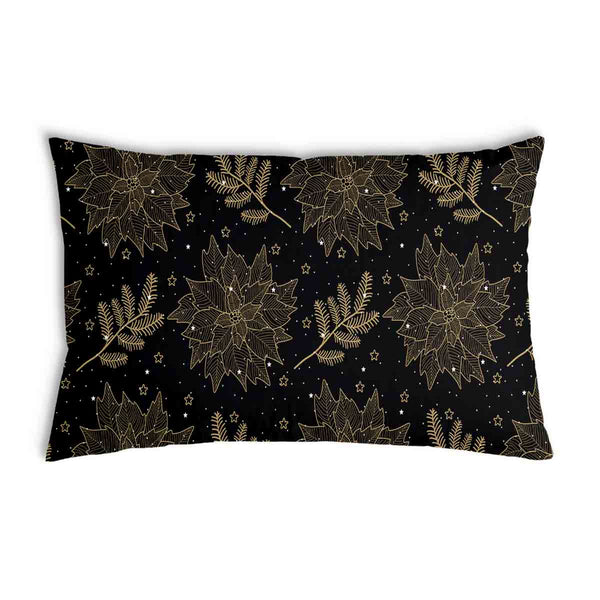Cuscino sanitario nero Stella di Natale