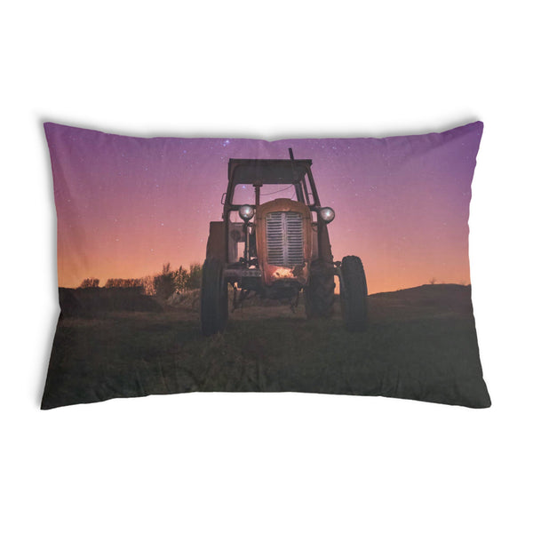 Health pillow purple with tractor