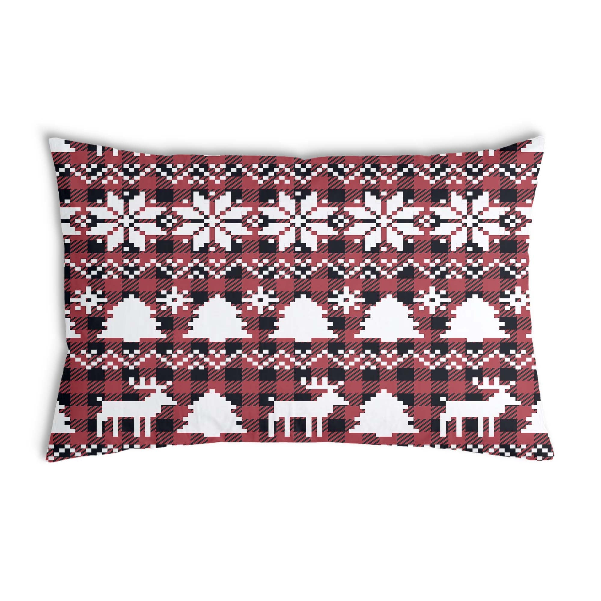 Health pillow Karo with Christmas motifs