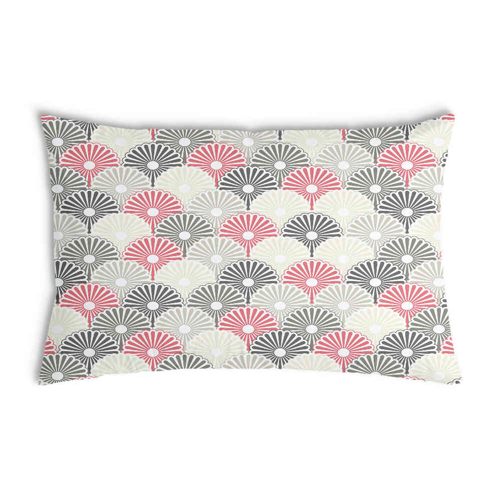 Health pillow colorful abstract flowers