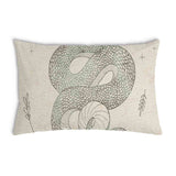 Health pillow beige with snake