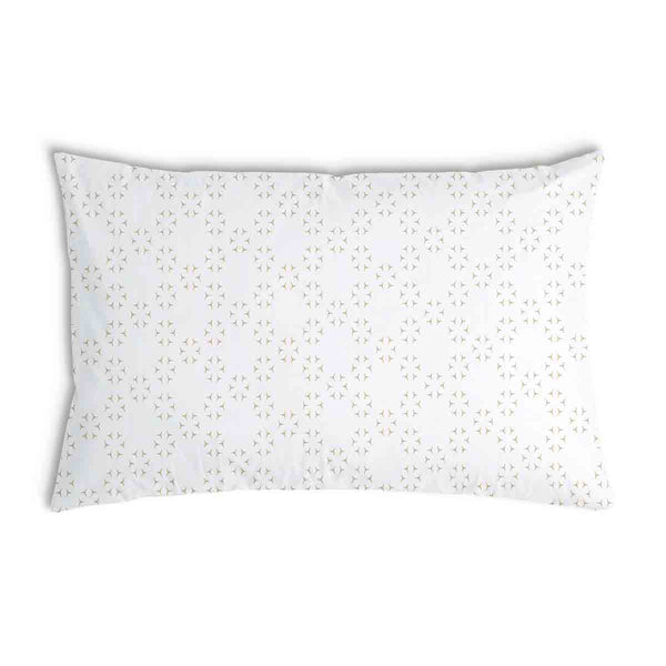 Health pillow, abstract dandelion design.