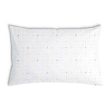 Almohada de salud blanca con pequeñas formas