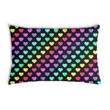 Health pillows colorful hearts