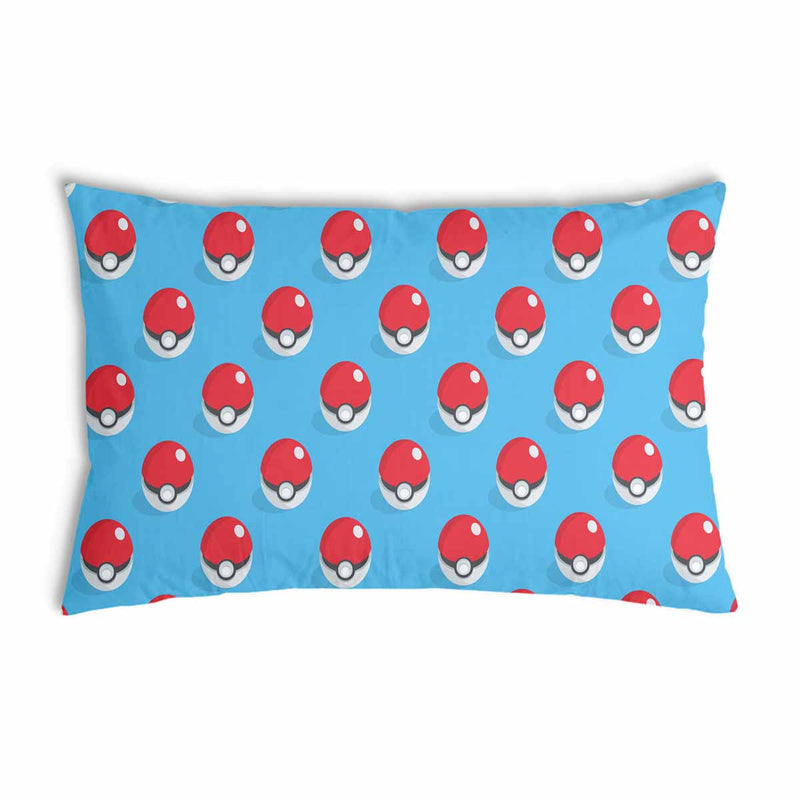 Light blue health pillow with Pokemon