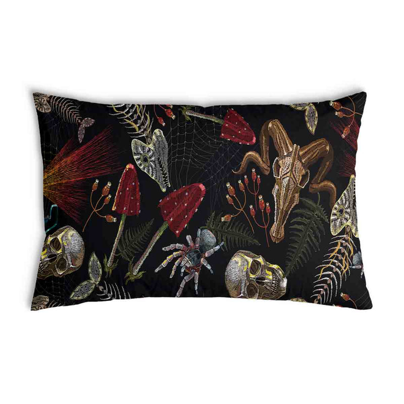 Almohada de salud Halloween esqueleto
