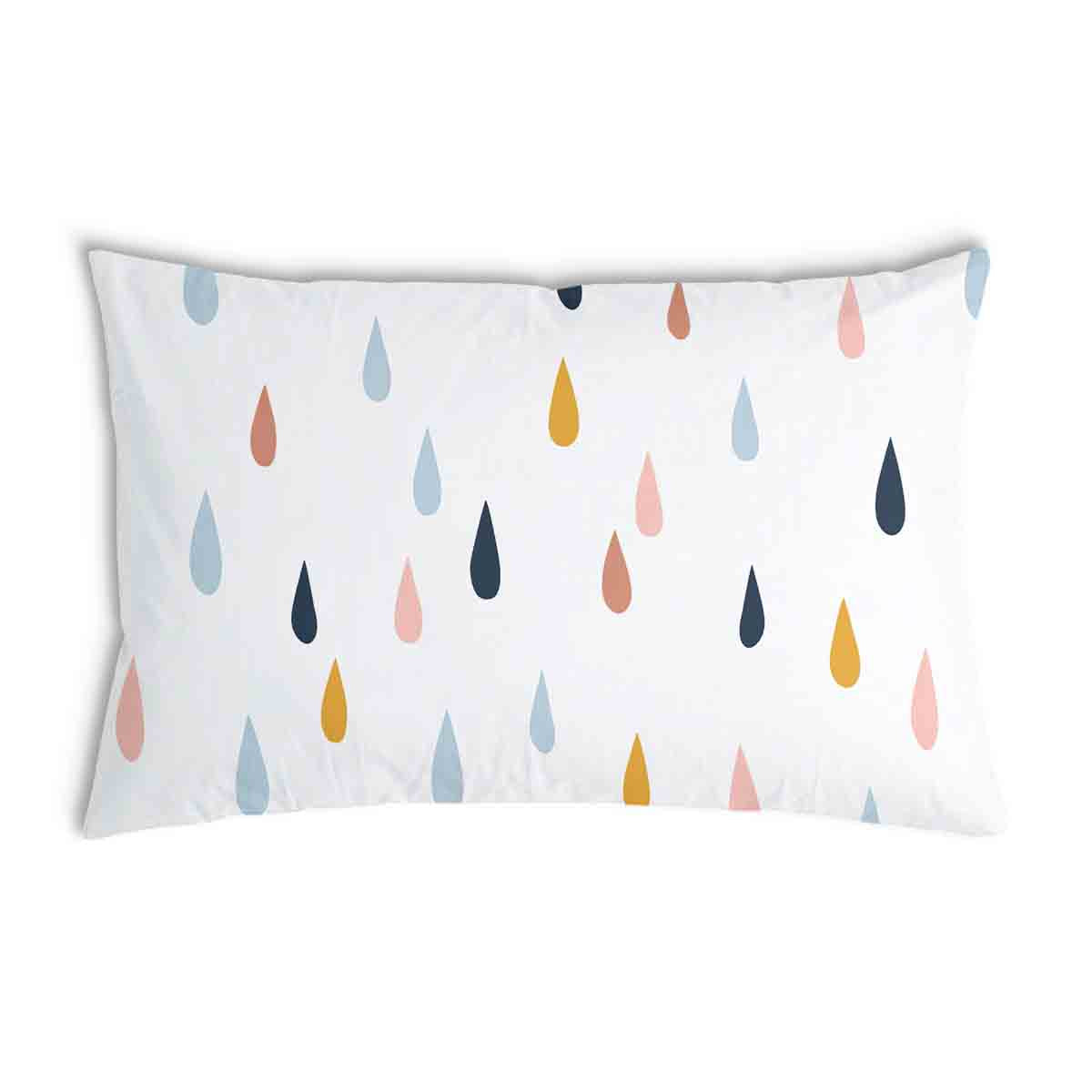 Health pillow with colorful drops