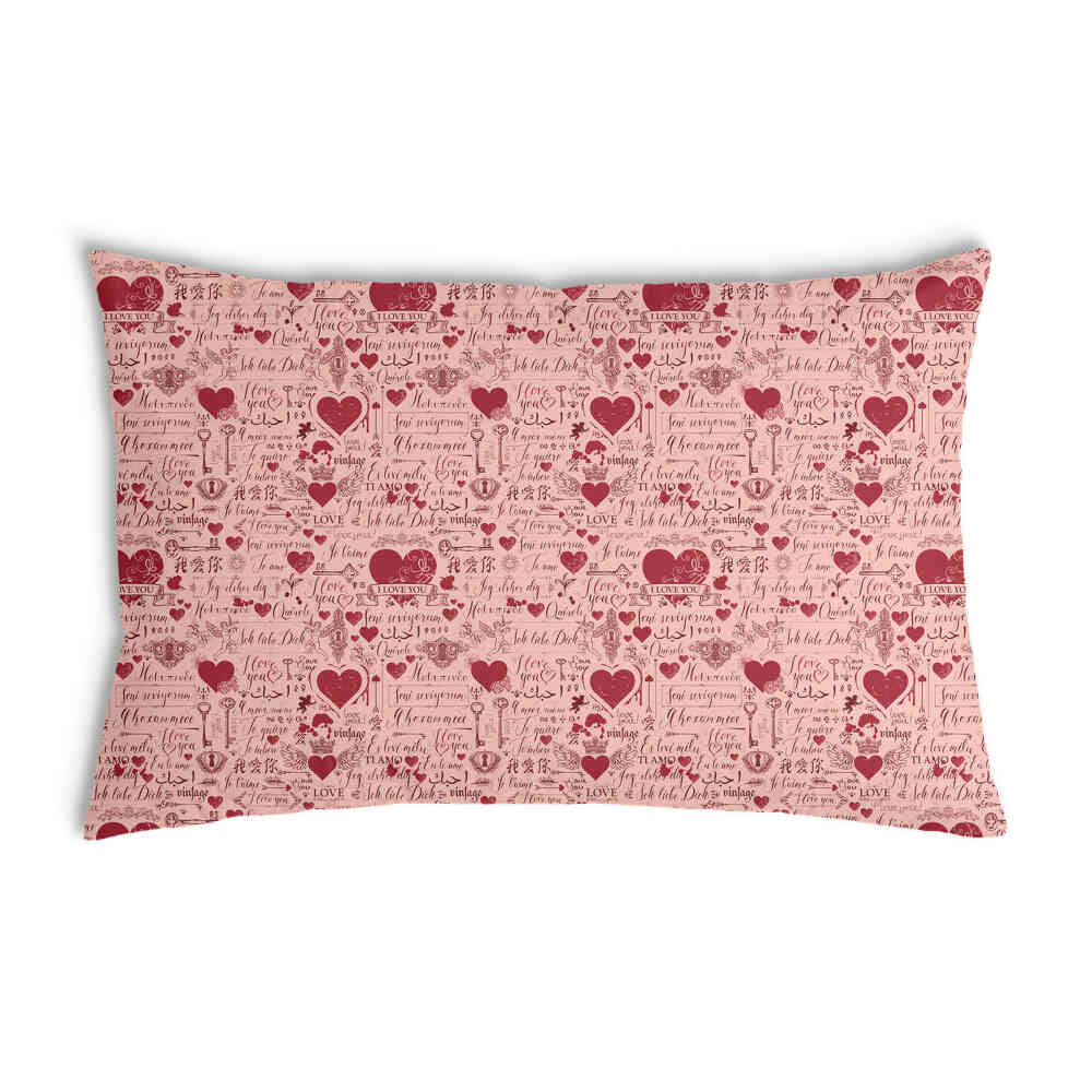 Health Pillow Pink I Love You