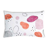 Health pillow abstract circles