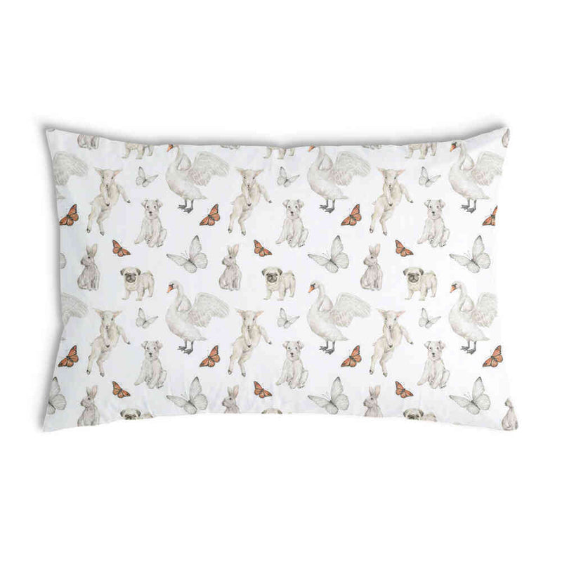 Health pillow white cute animals