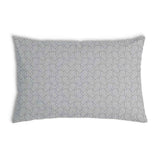 Health pillow grey geometric hearts