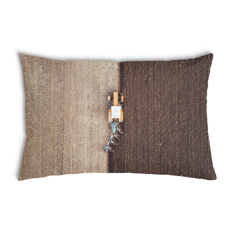 Health pillow, brown, arable land.